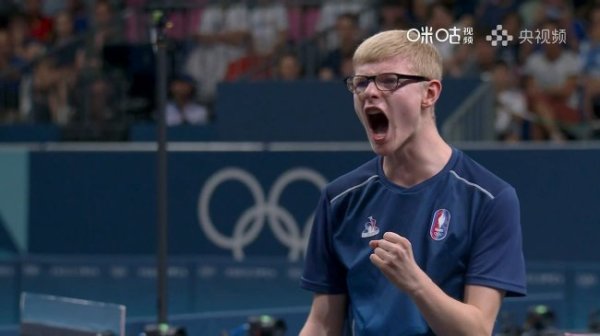 奥运乒乓法国男团3-2日本摘铜 张本智和颗粒无收