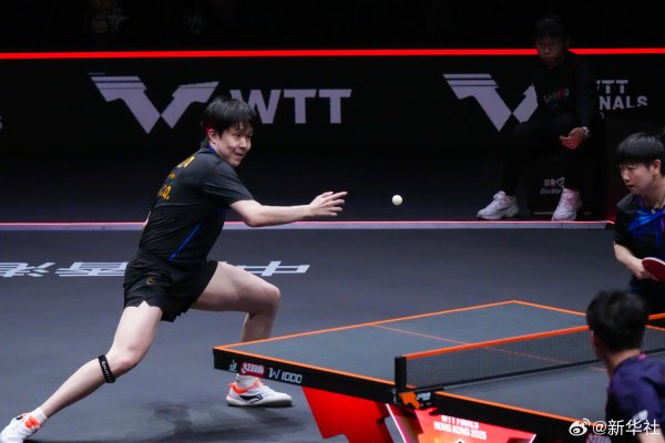 王楚钦孙颖莎3比0胜林诗栋蒯曼，赢得混双二连胜