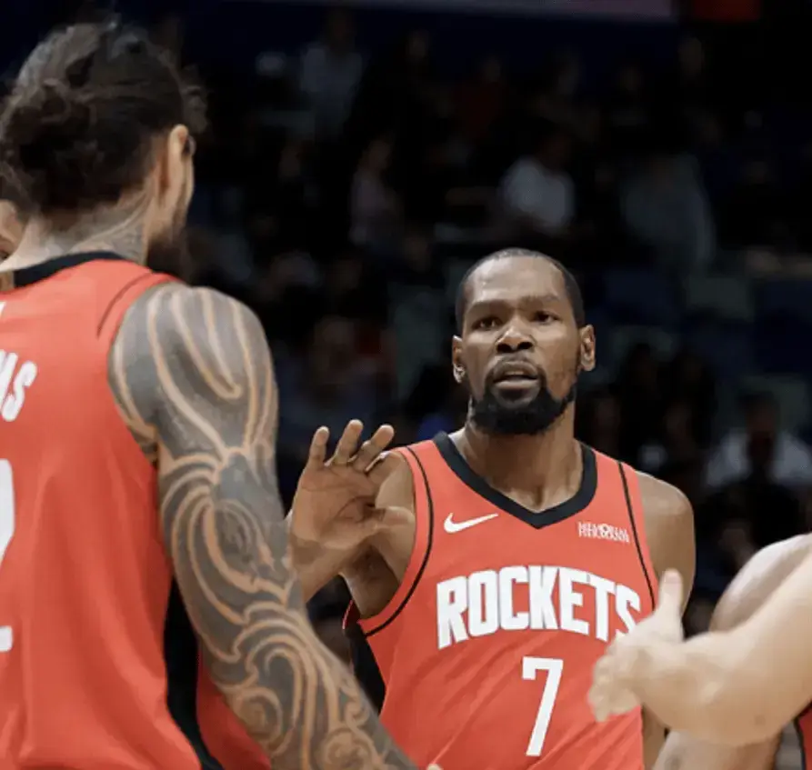 火箭128-133鹈鹕! 无奈不是被逆转，是杜兰特赛后点评，他太屈身