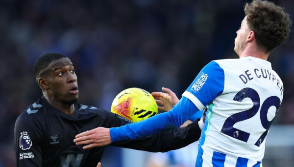 布莱顿堕入不堪怪圈, 英超黑马狂揽27分, 只比切尔西少2分